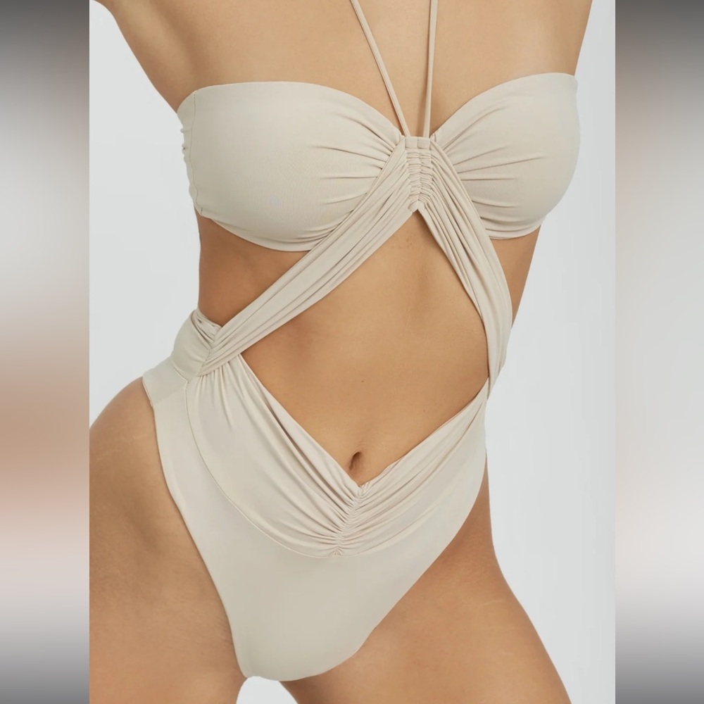 Riot Swim Halter One-Piece